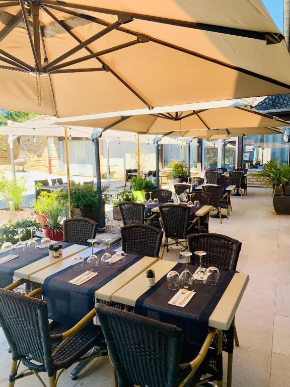 Restaurace v ubytování Hôtel du Roy