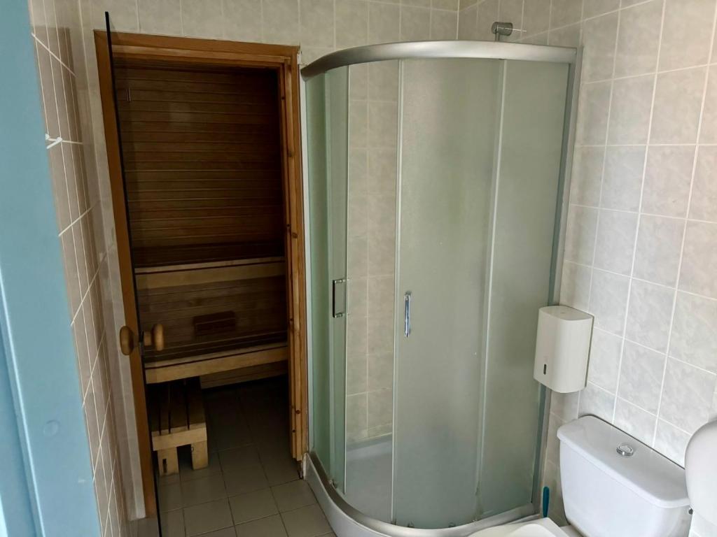 Koupelna v ubytování Paldiski Hotel