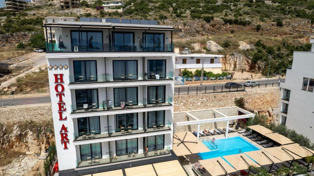 Bazén v ubytování Art Hotel nebo v jeho okolí