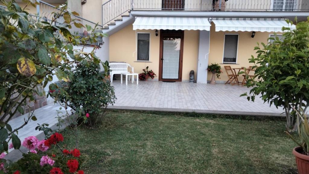Zahrada ubytování Casa Josè
