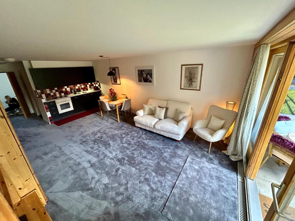 Posezení v ubytování Alpine Studio Apartment