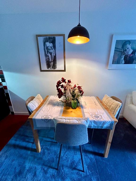 Posezení v ubytování Alpine Studio Apartment