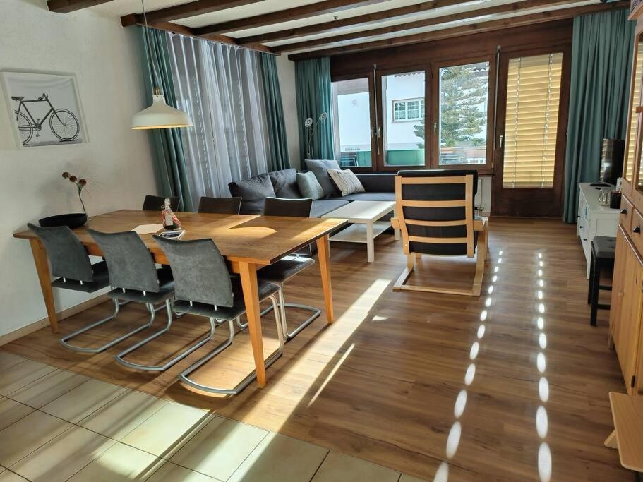 Posezení v ubytování Ferienwohnung im Haus Castor