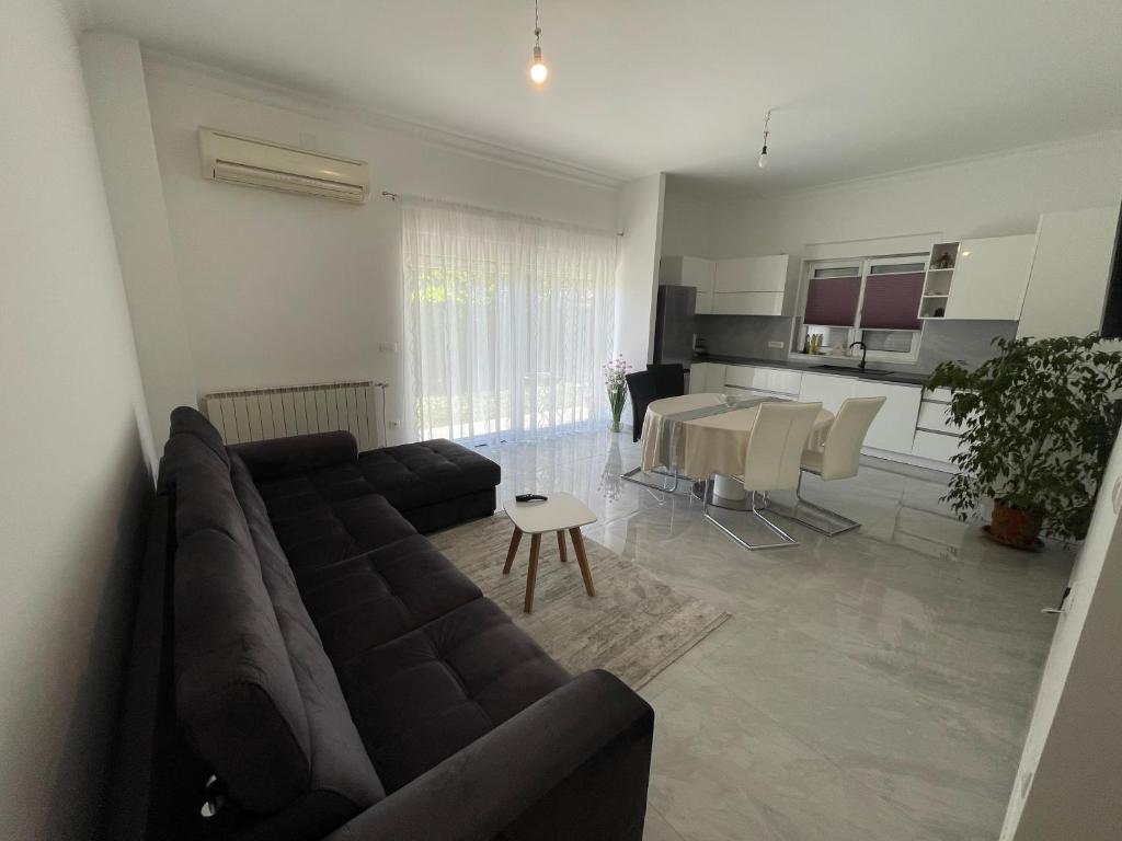 Posezení v ubytování Apartments Adria