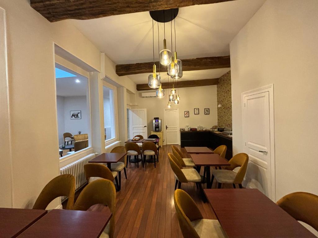 Posezení v ubytování Hotel Le Jacquemart