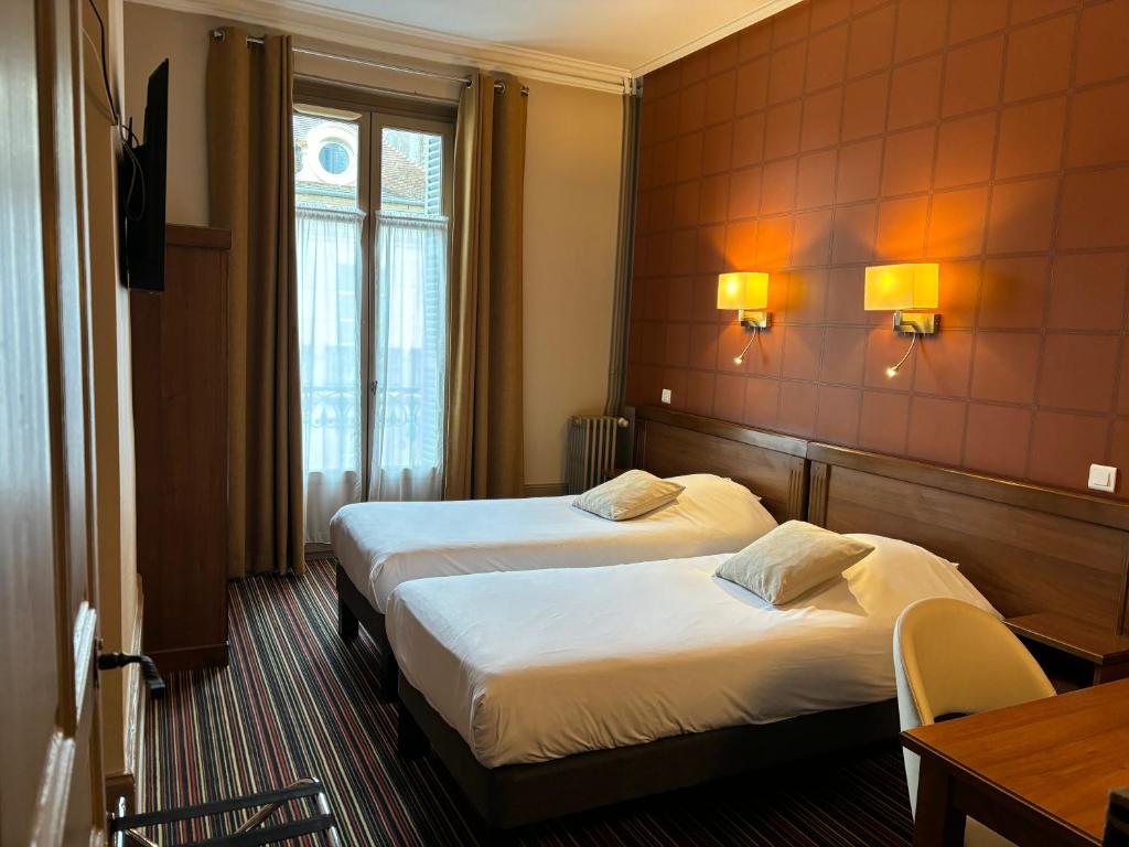 Hotel Le Jacquemart - Chambre Lits Jumeaux