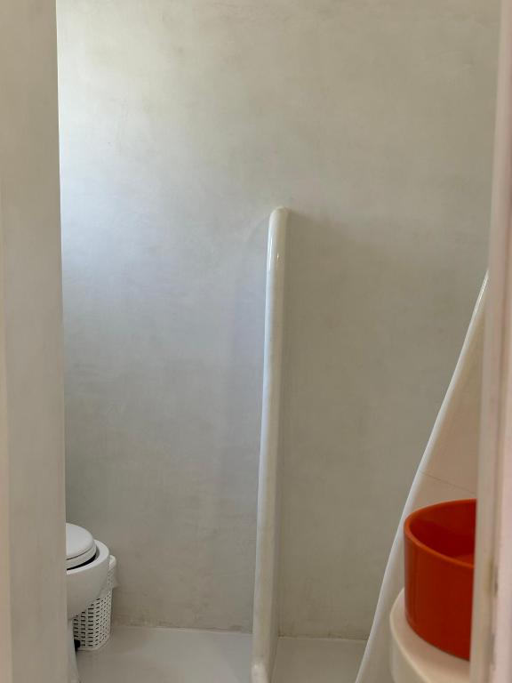 A bathroom at Thomas Apartments Katapola - Chora