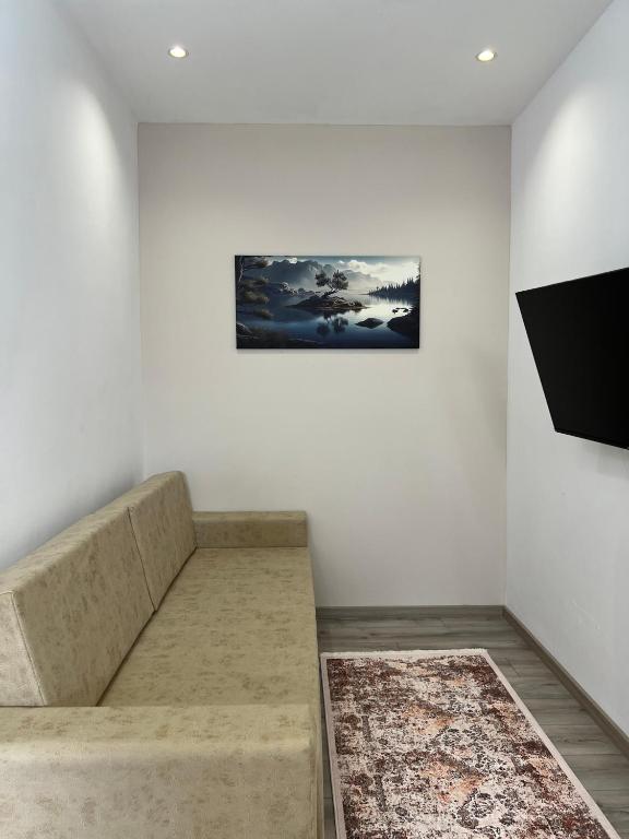 TV a/nebo společenská místnost v ubytování Coral Home