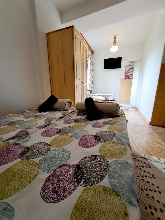 Postel nebo postele na pokoji v ubytování Siedlisko u Jana