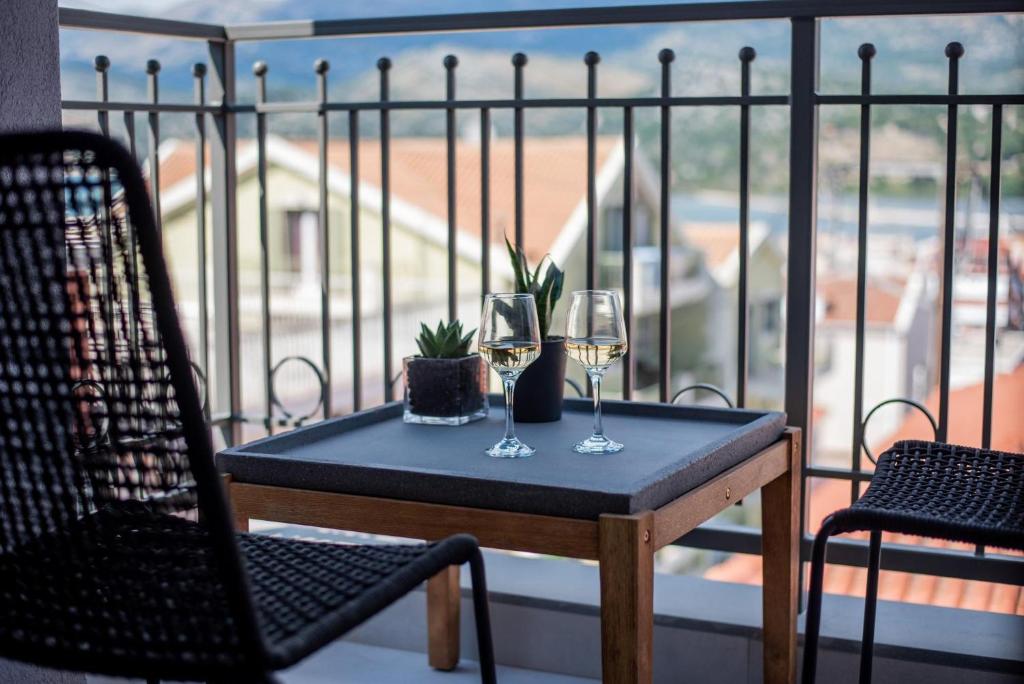 Balkón alebo terasa v ubytovaní De Bosset Suites Kefalonia