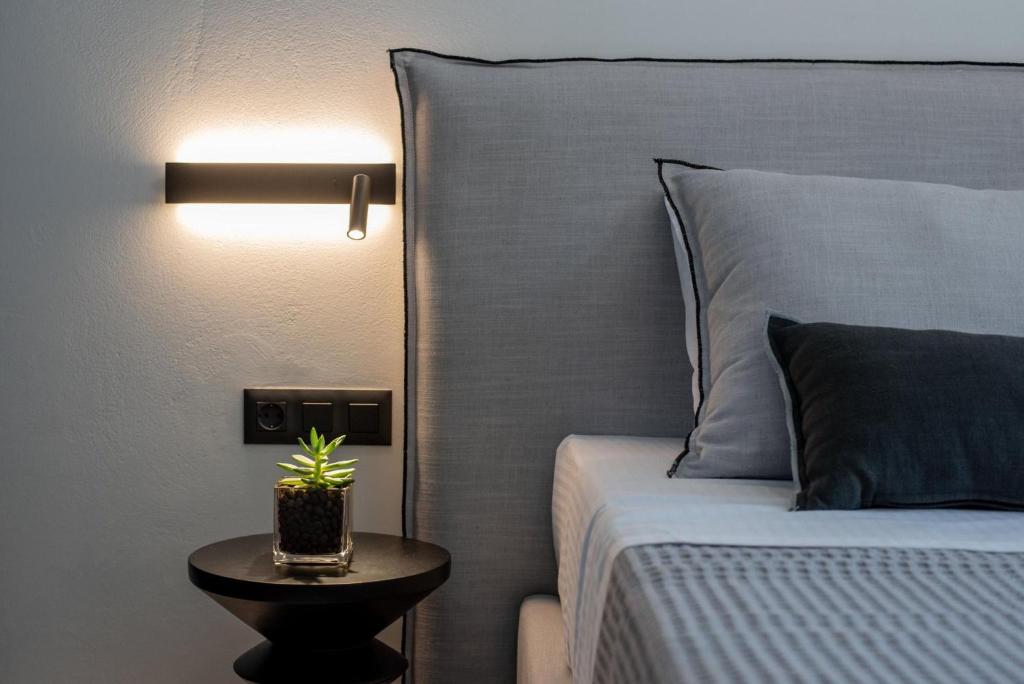 Posteľ alebo postele v izbe v ubytovaní De Bosset Suites Kefalonia