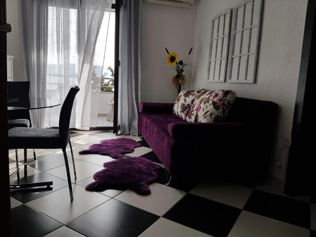 Χώρος καθιστικού στο Apartments Marintino