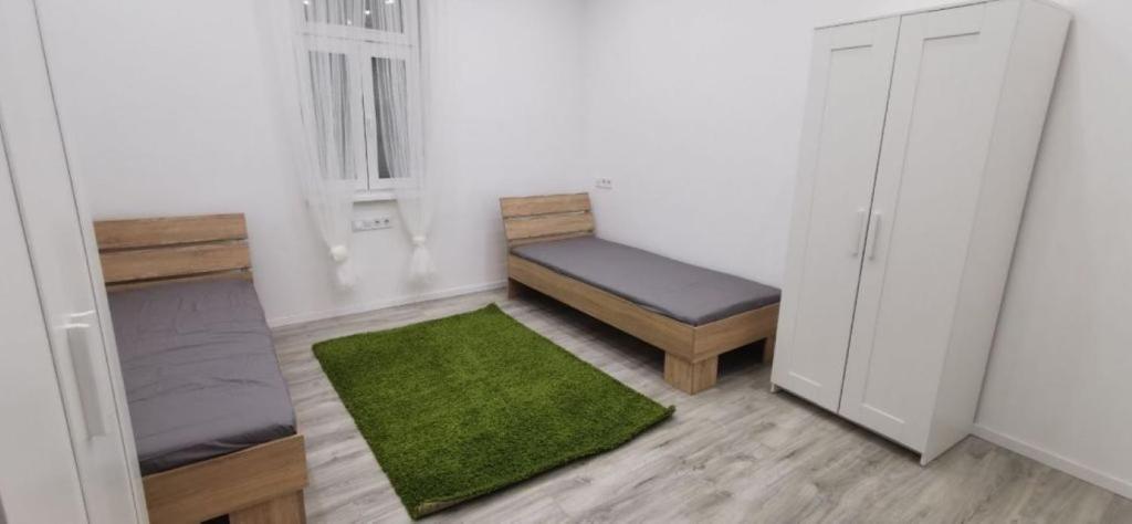 Postel nebo postele na pokoji v ubytování Golya Beds Free Parking