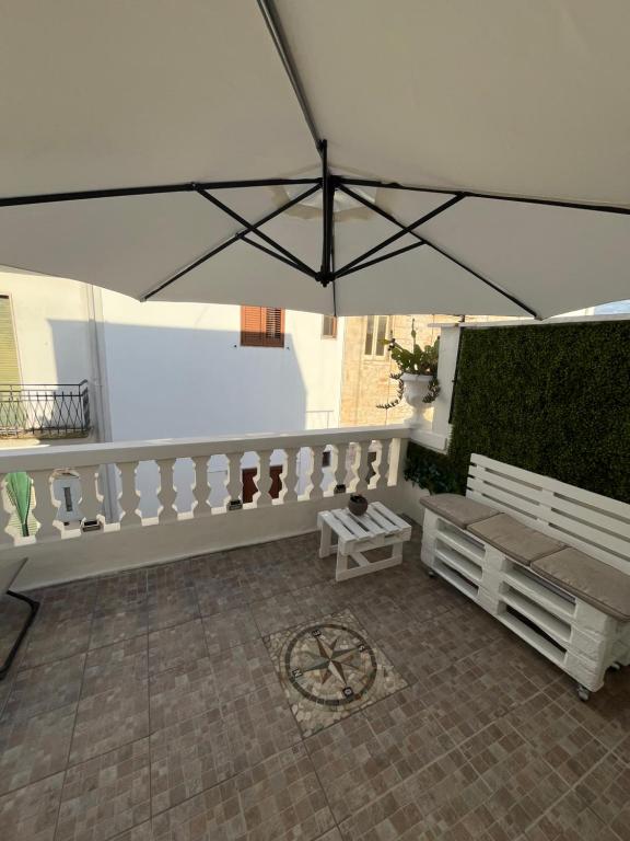 Balkón nebo terasa v ubytování B&B Antiche Mura