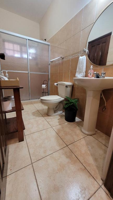Koupelna v ubytování Villa Isabel