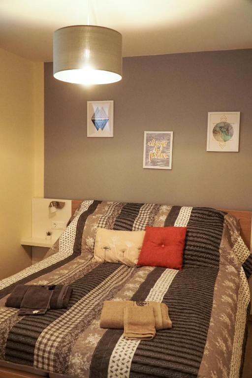 Posteľ alebo postele v izbe v ubytovaní Fügefa Apartman