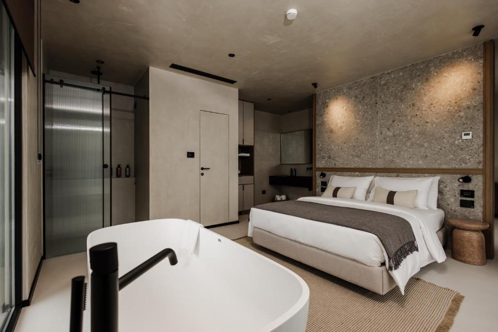 Postel nebo postele na pokoji v ubytování Radream Hotels & Spa
