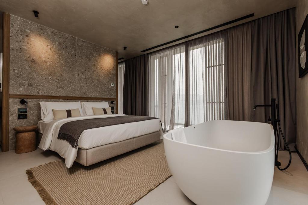Postel nebo postele na pokoji v ubytování Radream Hotels & Spa