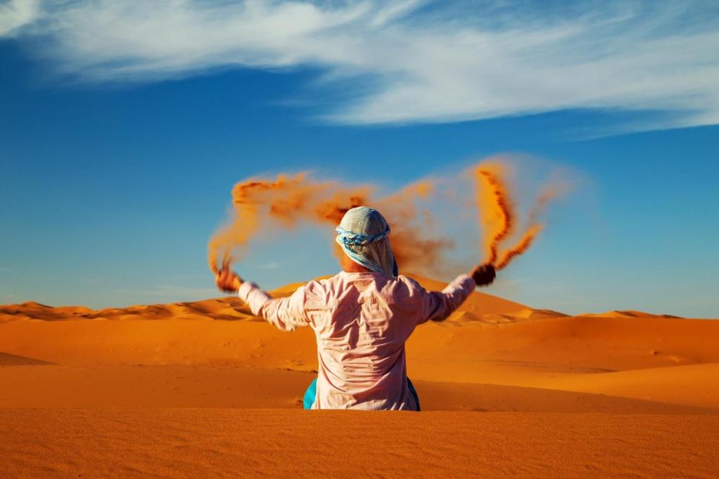 Hosté ubytování Erg Merzouga Desert Camp