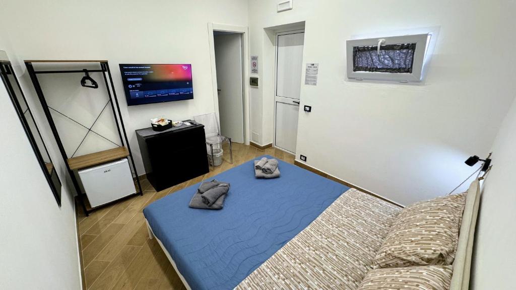 TV a/nebo společenská místnost v ubytování Palermo Hub