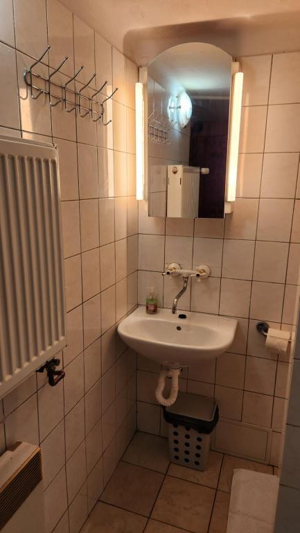 Koupelna v ubytování Roubenka Mia Jizerské hory