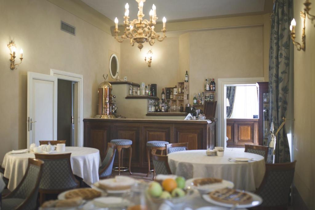 Nápoje v ubytování Castello Montegiove