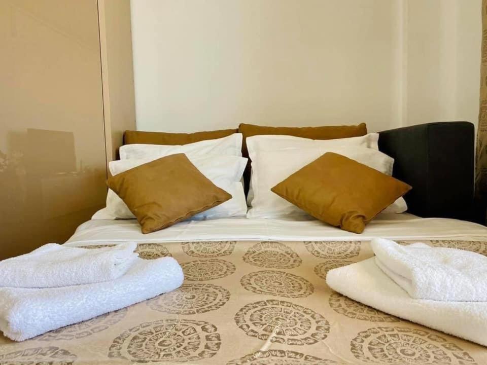 Postel nebo postele na pokoji v ubytování Bliss Apart Hotel Sea View