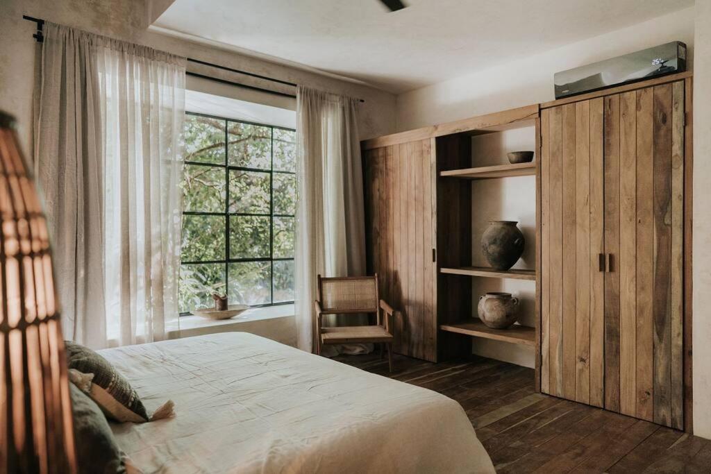 Cama o camas de una habitación en Design Loft with private pool and SPA like feature