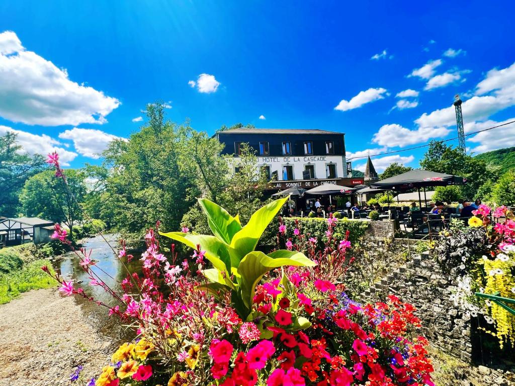 Zahrada ubytování Au sommet de la cascade