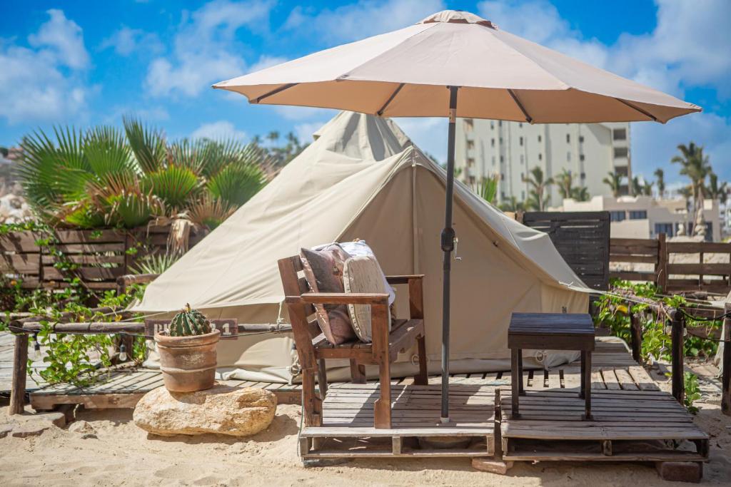 Fotografie z fotogalerie ubytování RUSTICO LOUNGE-Tipi With AC in front of the beach v destinaci San José del Cabo