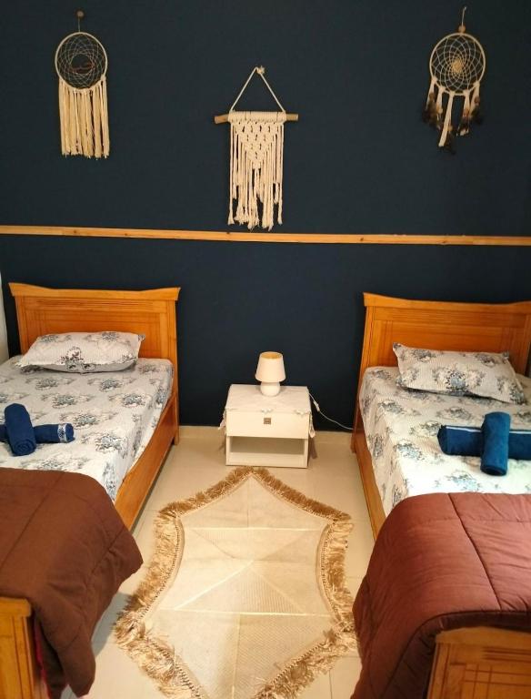 Postel nebo postele na pokoji v ubytování Mira