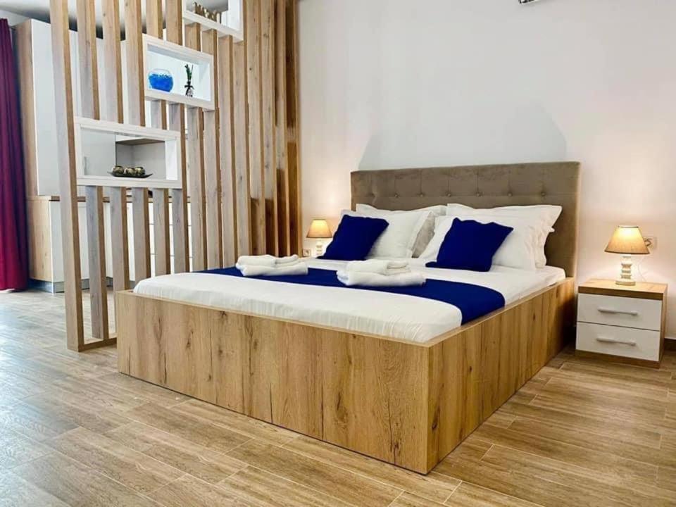 Postel nebo postele na pokoji v ubytování Bliss Apart Hotel Sea View