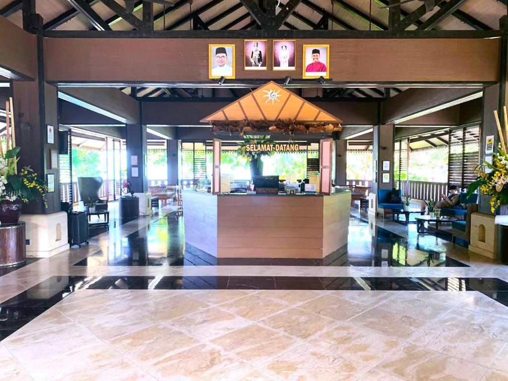 Vstupní hala nebo recepce v ubytování Ombak Villa Langkawi