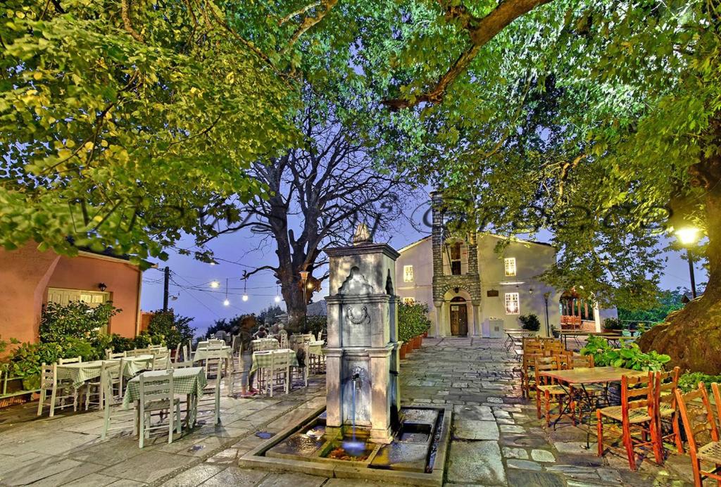 Zahrada ubytování Villa Zina in Pelion