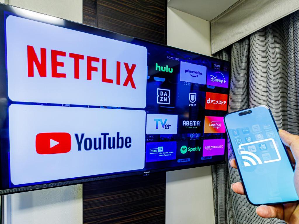 TV a/nebo společenská místnost v ubytování APA Hotel AkihabaraSuehirocho Ekimae -Electric Town-