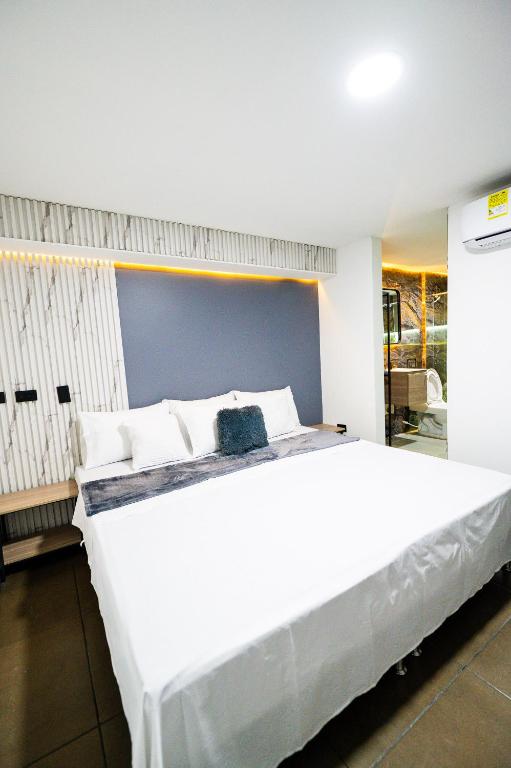 Postel nebo postele na pokoji v ubytování Hotel LAX78