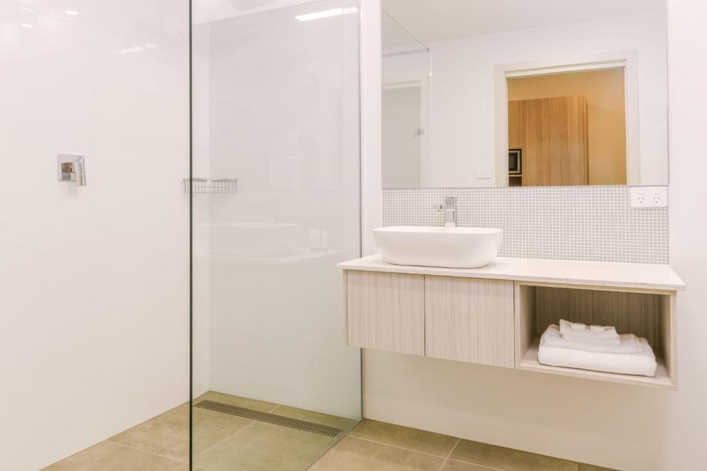 Koupelna v ubytování Elimatta Hotel