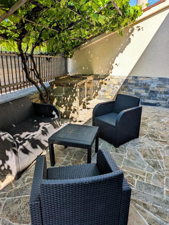 Posezení v ubytování Apartment Fragola