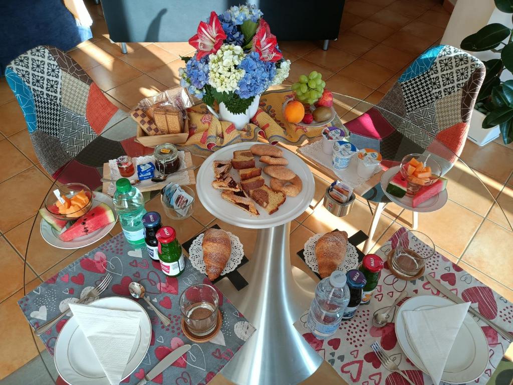 Cibo presso il bed & breakfast o nelle vicinanze
