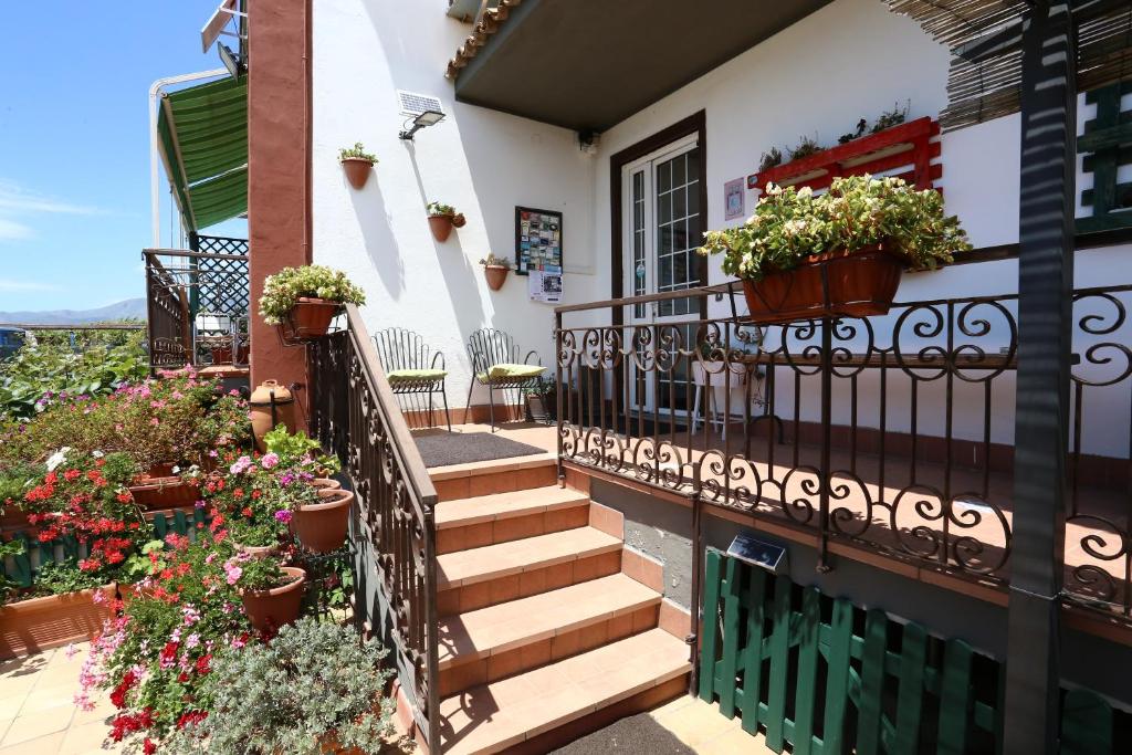 Balkon lub taras w obiekcie B&B villamariascauri