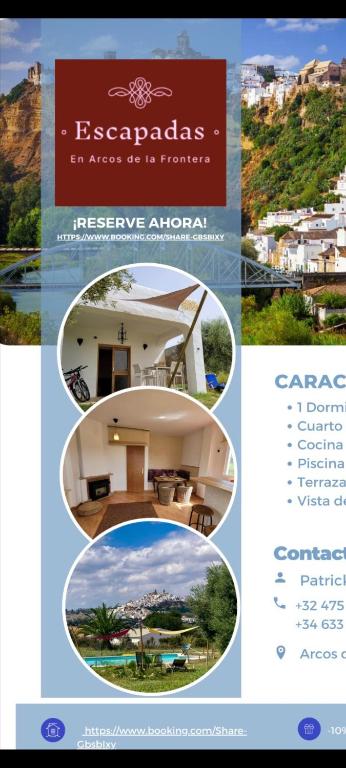 Fotografia z galérie ubytovania Bungalow -escapadas en Arcos de la Frontera v destinácii Arcos de la Frontera