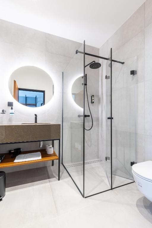 Kúpeľňa v ubytovaní Boutique Hotel Adria