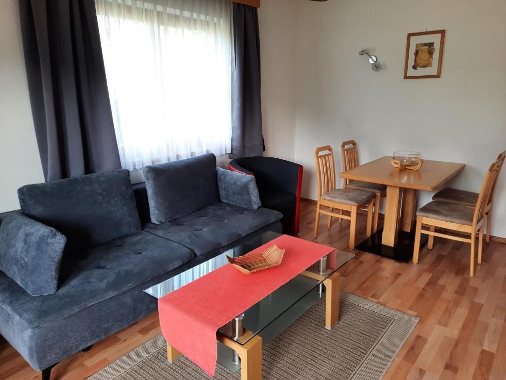Posezení v ubytování Haus Rohr