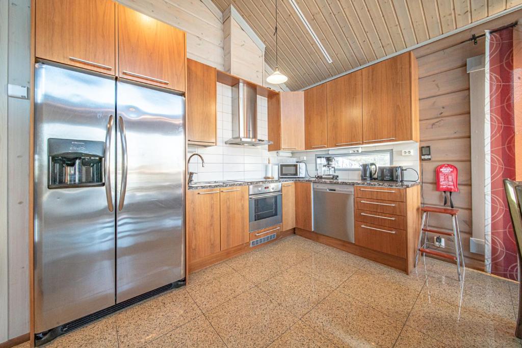 Кухня или мини-кухня в Levillas Kinnastie 33 Villas

