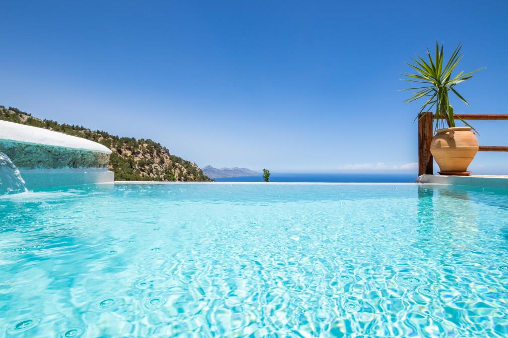 Bazén v ubytování Aegean View Villa nebo v jeho okolí