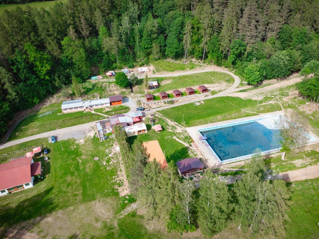 Příroda nedaleko kempu