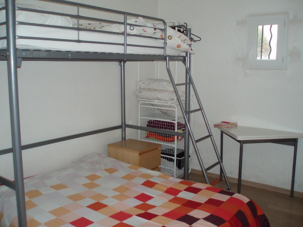 Postel nebo postele na pokoji v ubytování Studio Dijon entre fac hopital et centre