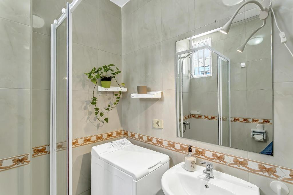 Un baño de Apartamento Con Encanto