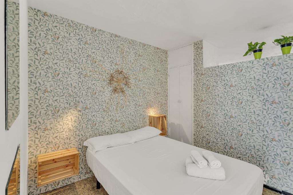 Cama o camas de una habitación en Apartamento Con Encanto