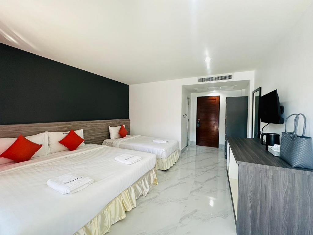 Machorat Aonang Resort at Aonang Beach Krabi - Pièce Triple Avec Vue Sur La Piscine